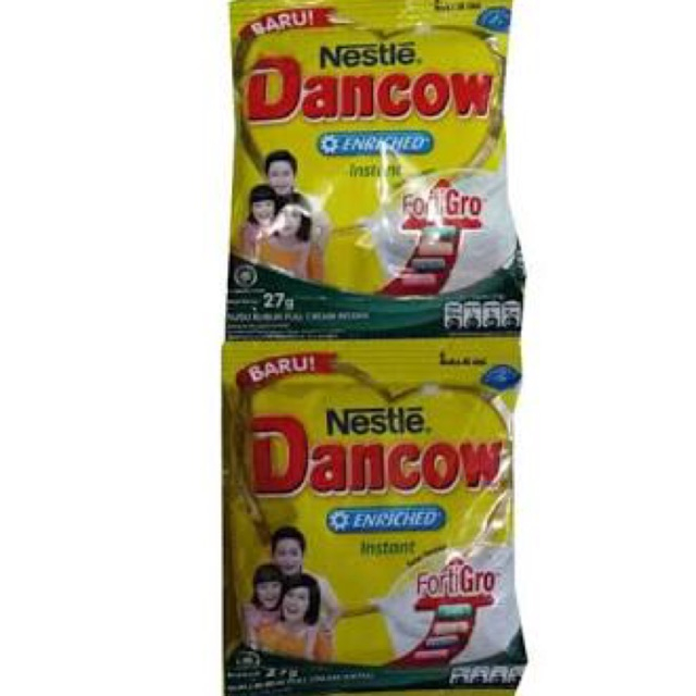 

Dancow Forti Gro Sachet 26 Gram isi 10 Vanilla Coklat Paling Murah