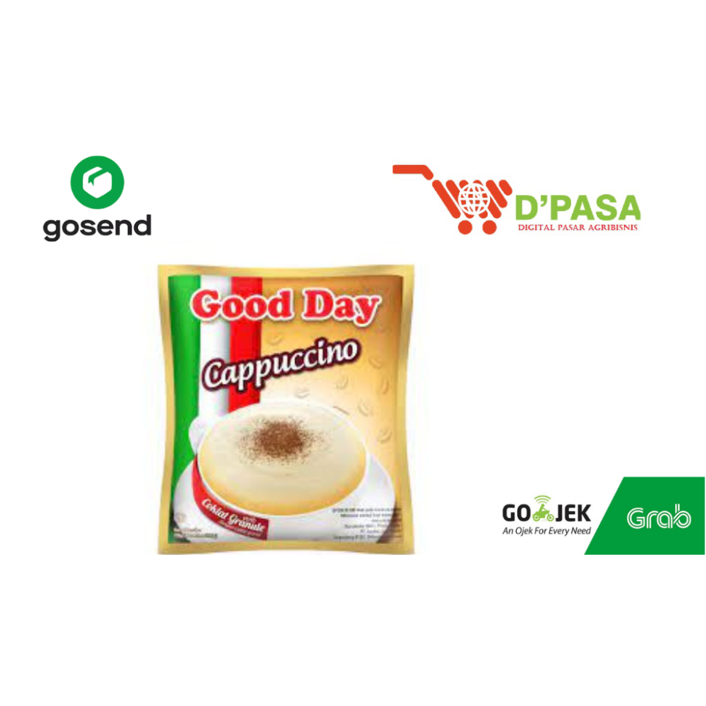 

KIRIM INSTAN GOOD DAY CAPUCINNO 25gr | PER RENTENG (ISI 10 PCS)