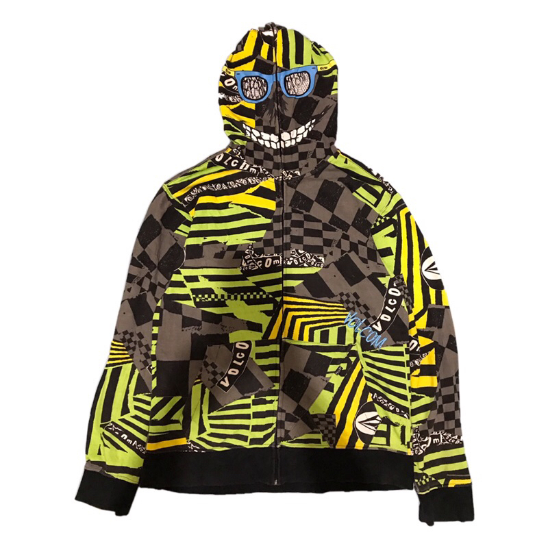 ZipHoodie volcom full print