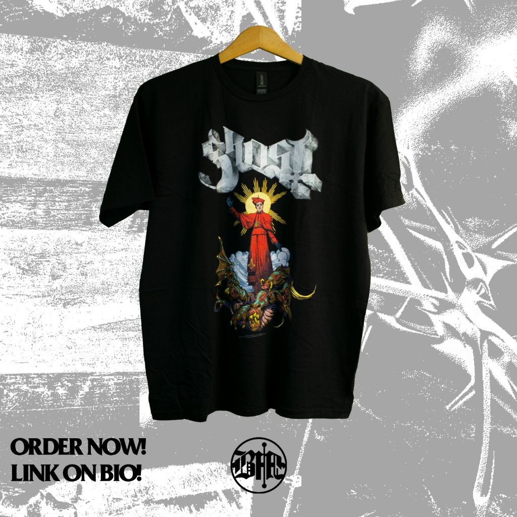 kaos band original import Ghost Plague Bringer