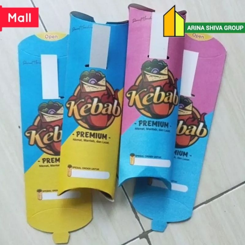 

100 LEMBAR KERTAS KEBAB TARIKAN UKURAN 24 × 9,2 CM HIGH QUALITY PAPER CRAFT TEBAL PRODUK TERBARU | KOTAK KEBAB KEKINIAN | DUS KEBAB VIRAL TIKTOK | KEMASAN KEBAB KEKINIAN | BOX KEBAB 100 PCS MURAH VIRAL | ARINA SHIVA GROUP 6156