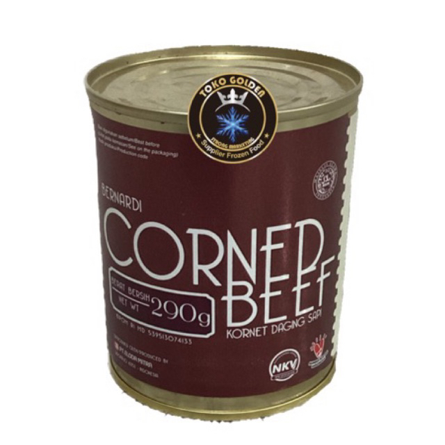 

bernardi corned beef 290gr / kornet sapi kaleng