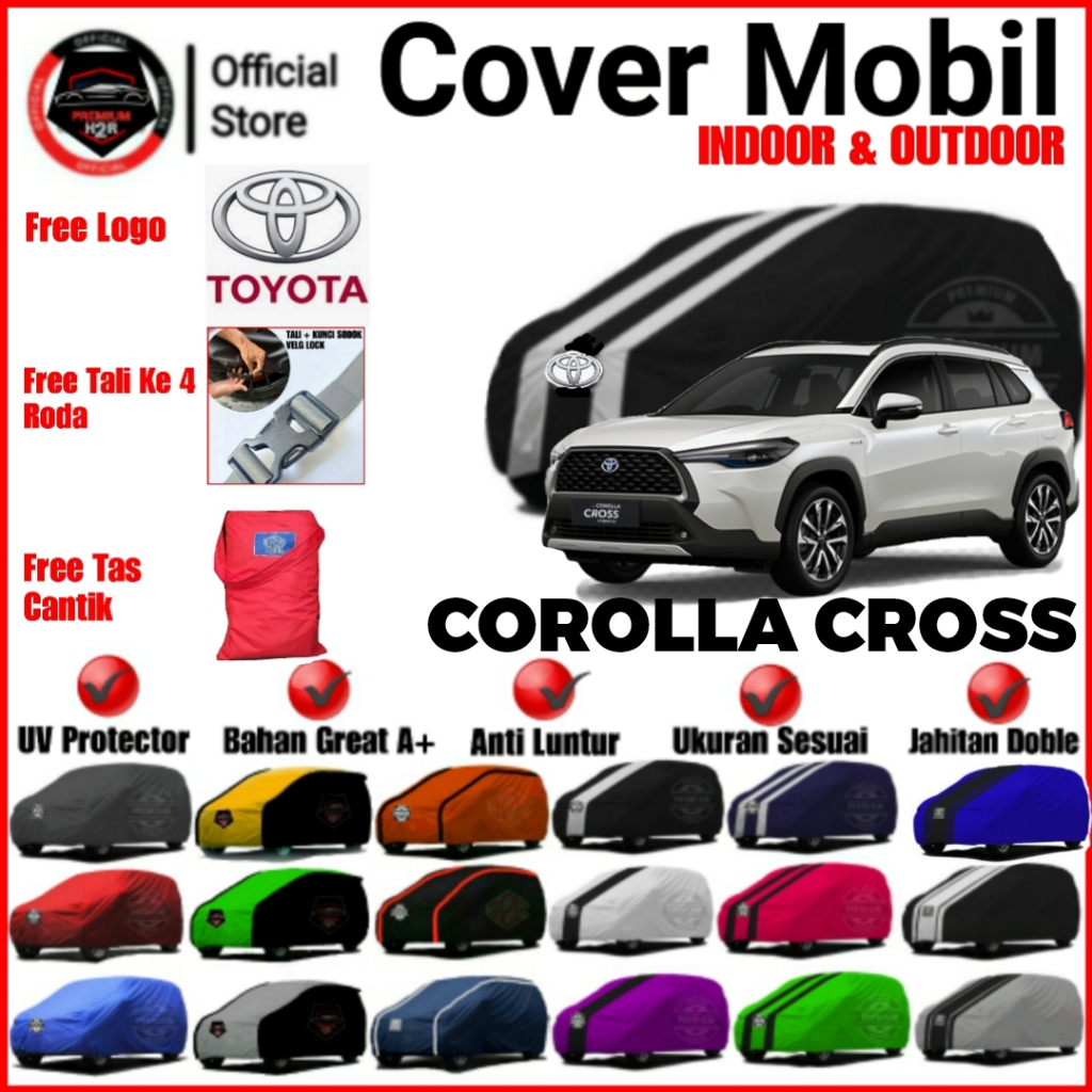 Cover Mobil Corolla Cross/ Sarung Mobil Corolla Cross/ Selimut Mobil Corolla Cross