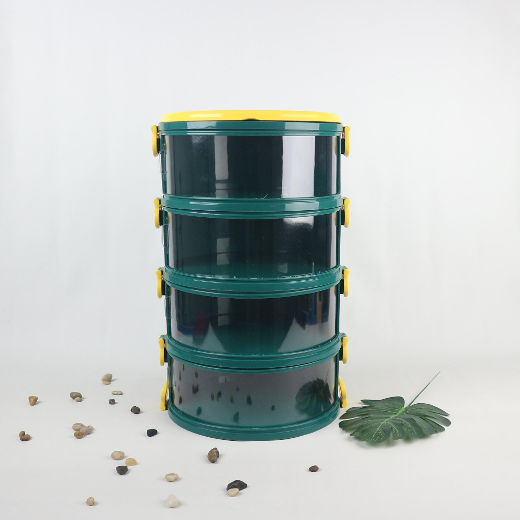 Tudung Saji 4 Tingkat Food Storage MultiLayer Modern