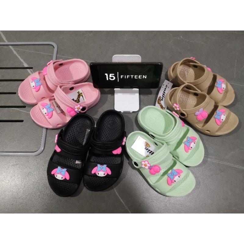 NEW ！！Size：18-29   Sandal Sendal Anak Perempuan Usia 0-8 Tahun Bahan Eva Karet / BABY Girl 6131-3