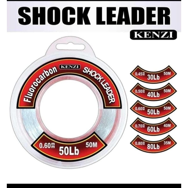 SENAR LEADER/SHOCK LEADER KENZI FLUOROCARBON