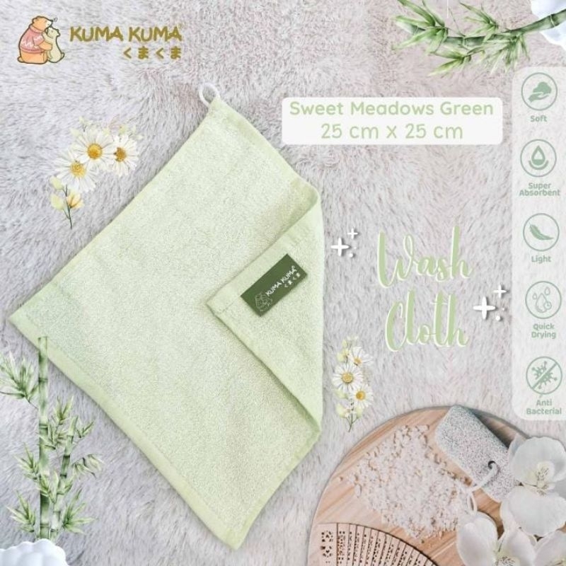 Kuma Kuma Wash Cloth / Sapu Tangan Kuma2 isi 4 PCS