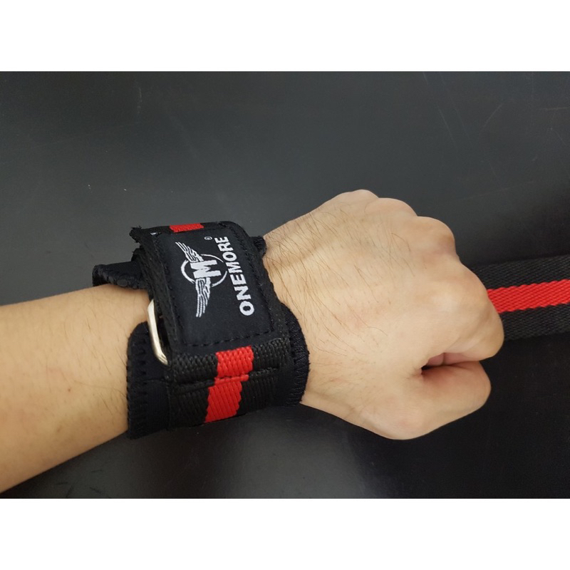 STRAP RING GYM / WRIST WRAP SUPPORT / LIFTING STRAP / STRAP ANGKAT BEBAN / WEIGHT LIFTING