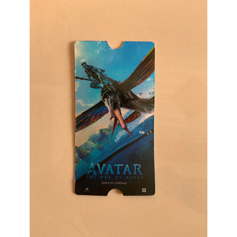 Collectible Ticket Bioskop CGV Avatar The Way of Water 2022