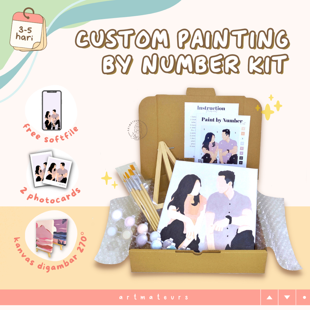 

Custom Paint by Number || Custom Painting Kit || Custom Painting by Number by Artmateurs