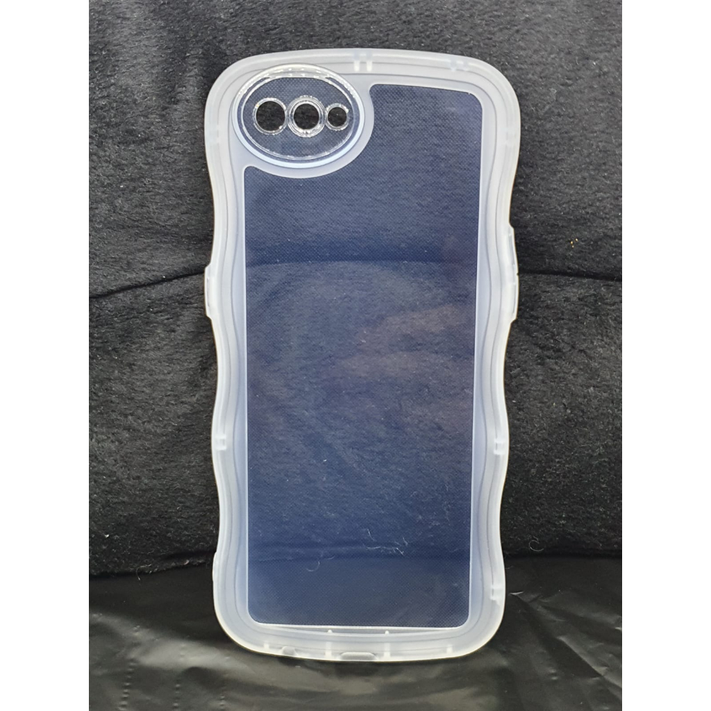 SOFTCASE GELOMBANG CLEAR CASE BENING OPPO A1K / REALME C2