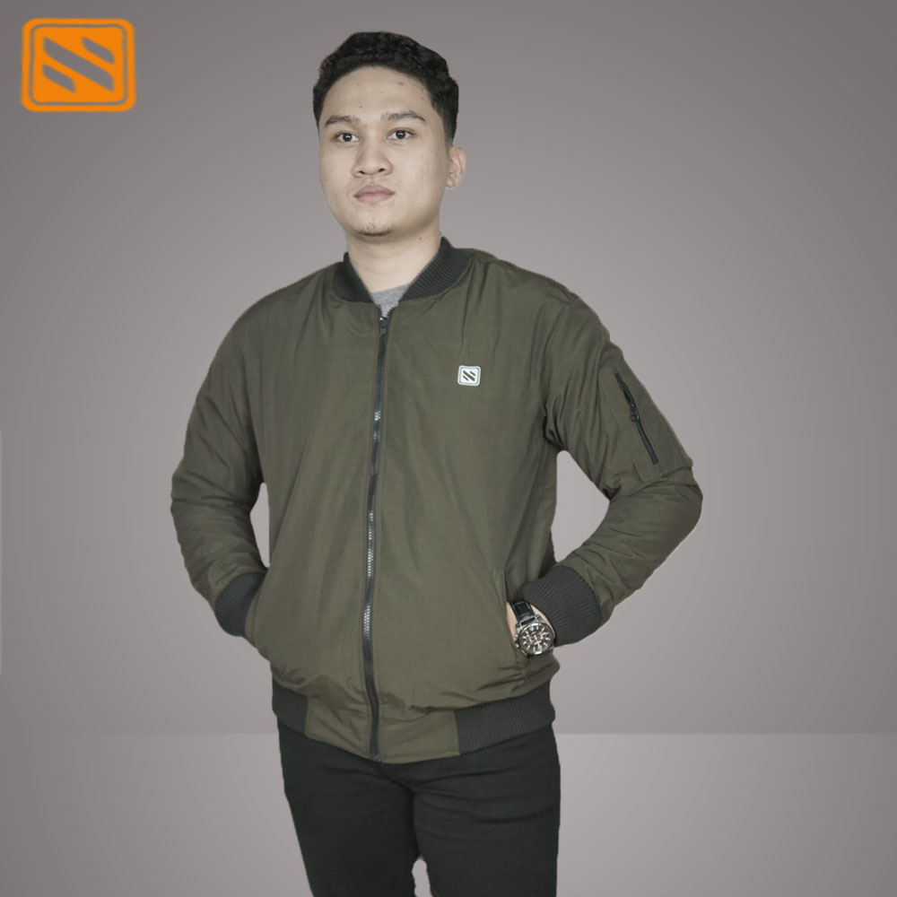 Jaket Bomber Distro Urban Anti Air dan Anti Angin Unisex