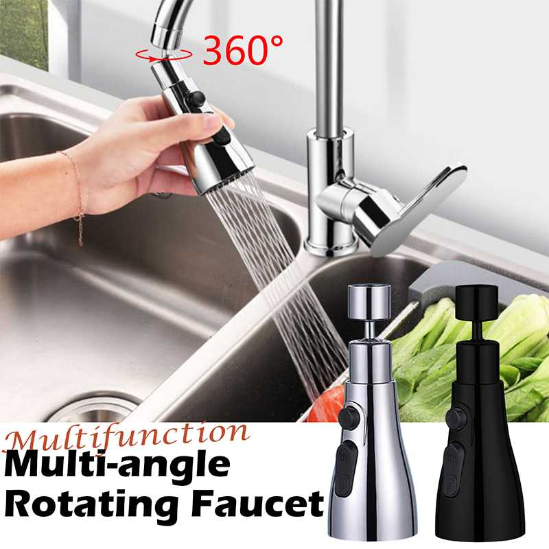 Aerator Keran Air dapur Adjustable Triple Mode Sprayer 360 Degree - K36