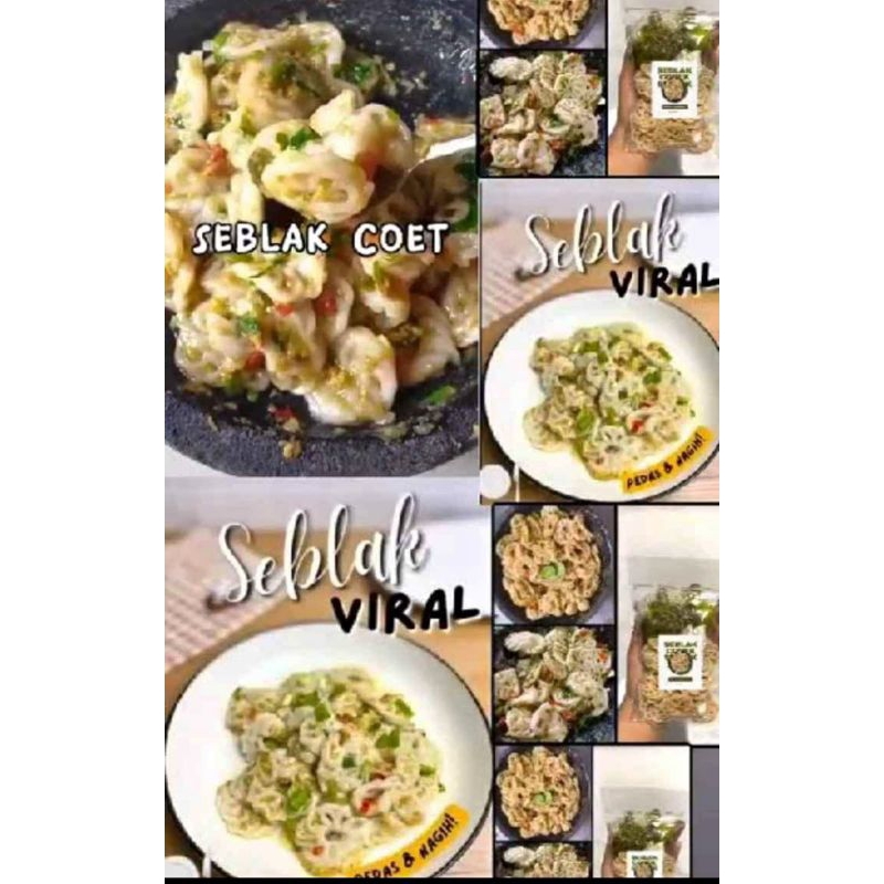 

Seblak Cobek Kemasan Ekonomis