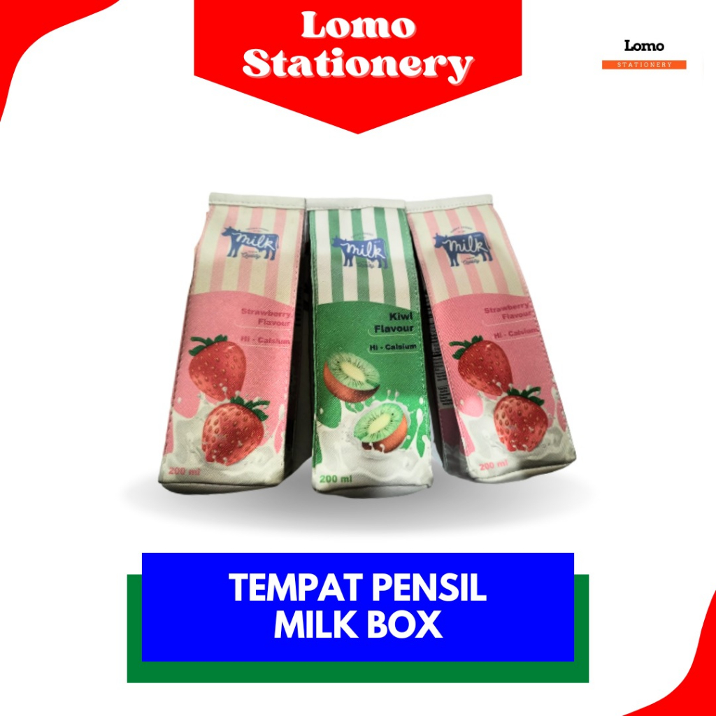 

Tempat Pensil Susu (Milk Box)