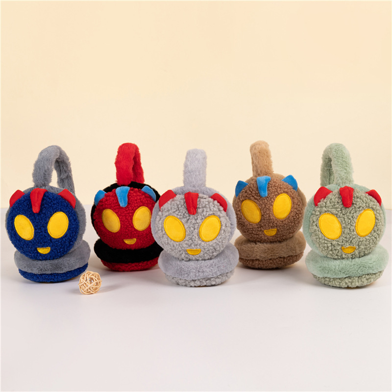 Pelindung Telinga Bayi Anak / Peredam Suara Pesawat / Earmuff Motif Buah dan Karakter/Penutup teling