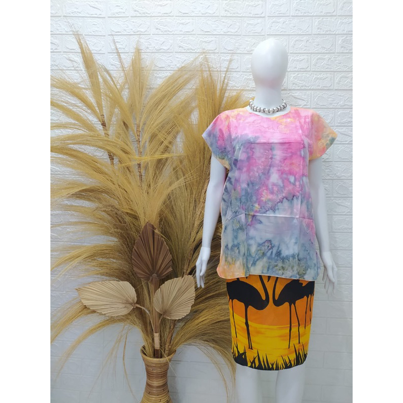 Atasan / Blouse Bali Tie Dye