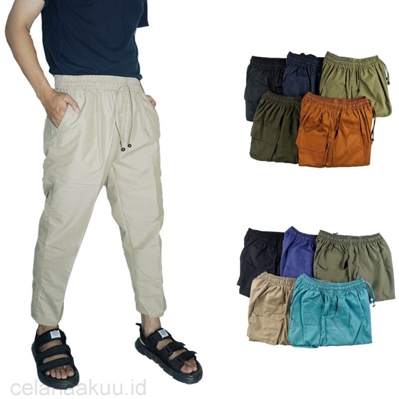 Celana Sirwal Pria Dewasa Cingkrang Sunnah Slimfit -SWL SFT