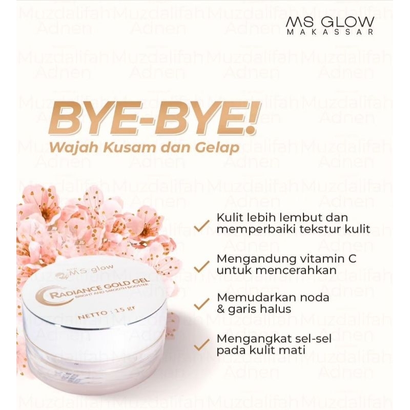 MS GLOW RADIANCE GOLD READY STOCK manado