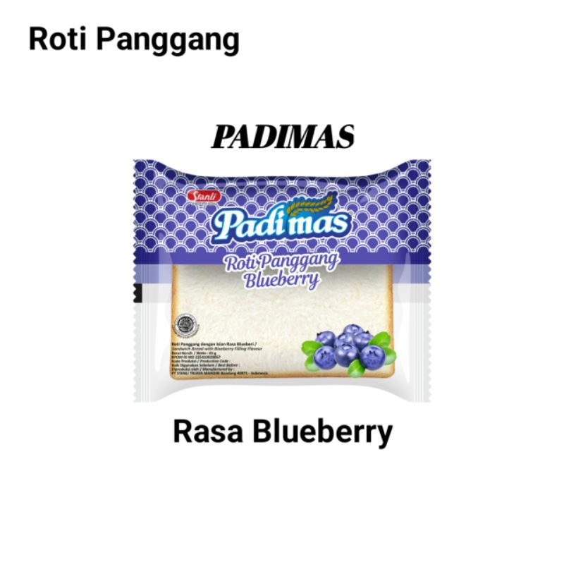 

Roti Panggang Rasa Blueberry 1pcs