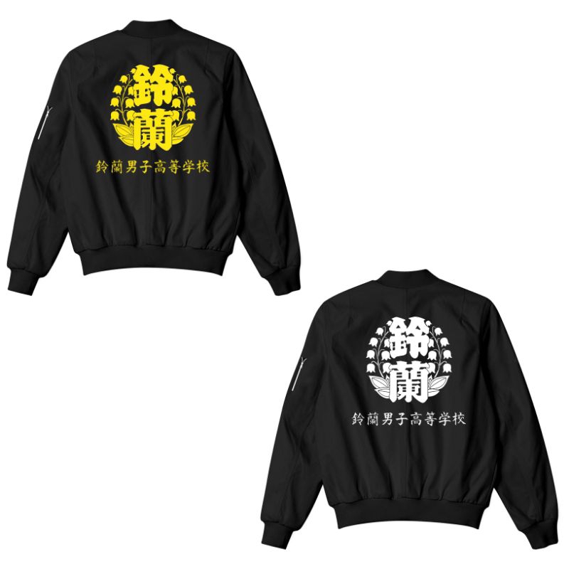 Jaket Bomber Lao Suzuran High School Crow Zero