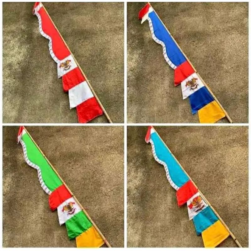 BENDERA Umbul Umbul kuda laut isi 20pcs