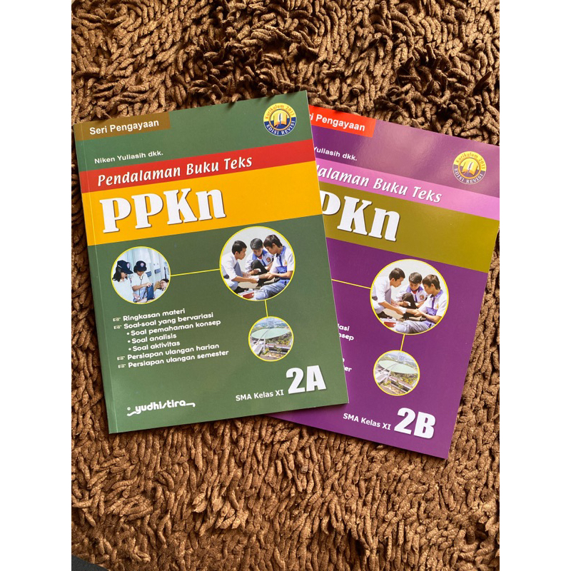 

Buku PPKn Seri Pengayaan Pendalaman Buku Teks SMA | Kurikulum 2013 edisi revisi | Kelas 11 Kelas 2 | 2A & 2B | Yudhistira | Niken Yuliasih dkk.