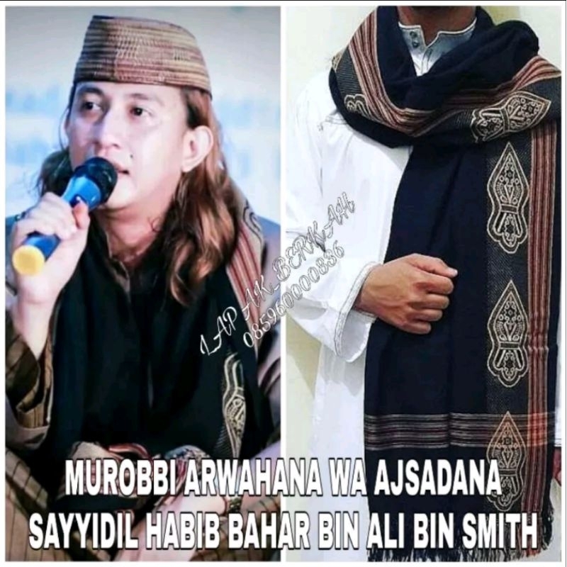 SORBAN TEROMPAH HABIB BAHAR HITAM