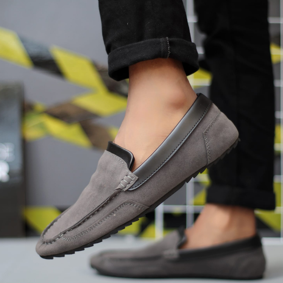 Sepatu Casual Slip-on Hitam Kerja Pria Crafs Kilian