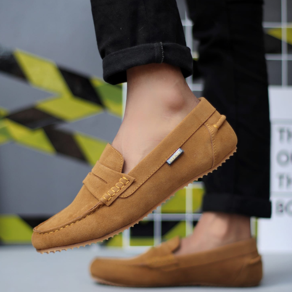 Sepatu Slip-on Casual Hitam Kerja Pria Crafts Noah