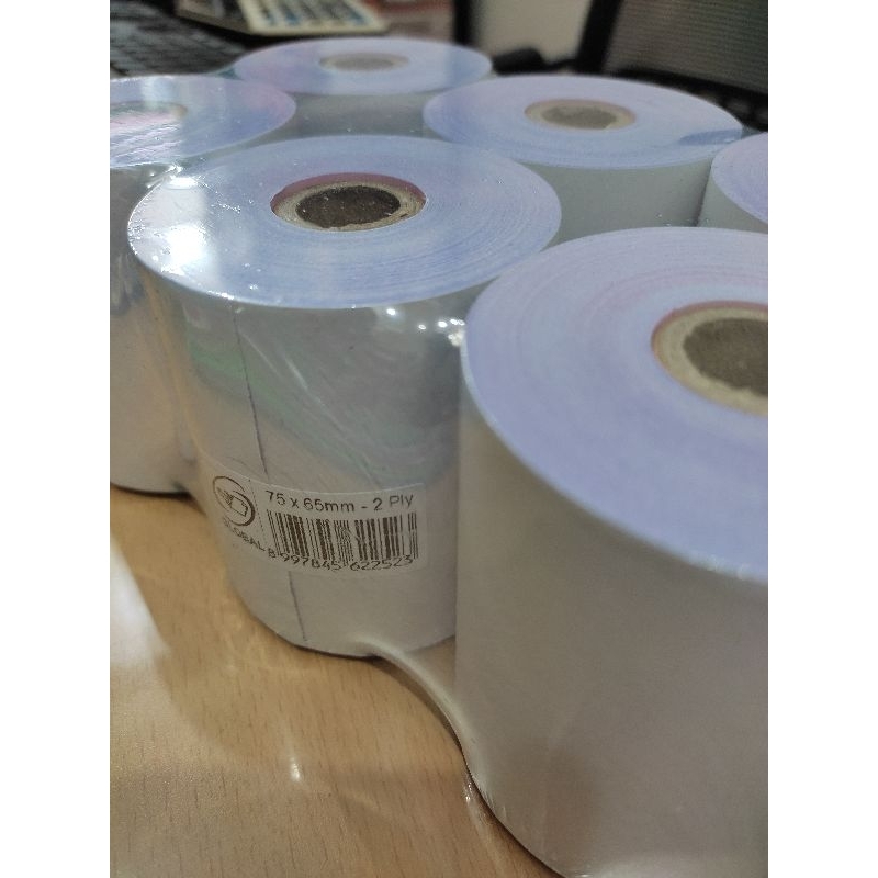 

Register Roll / Kertas Kasir 2ply GLOBAL 75X65mm