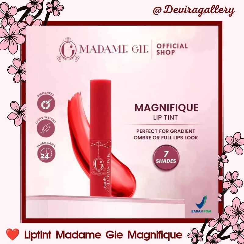 Promo Magnifique Liptint Madame Gie