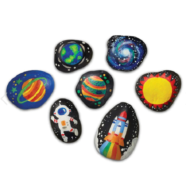 4M MAINAN EDUKASI- SPACE ROCK PAINTING