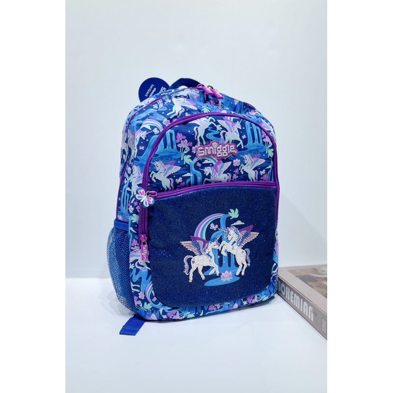 Tas Ransel Anak Smgl Away Classic Navy Backpack SGL 1000379-1#