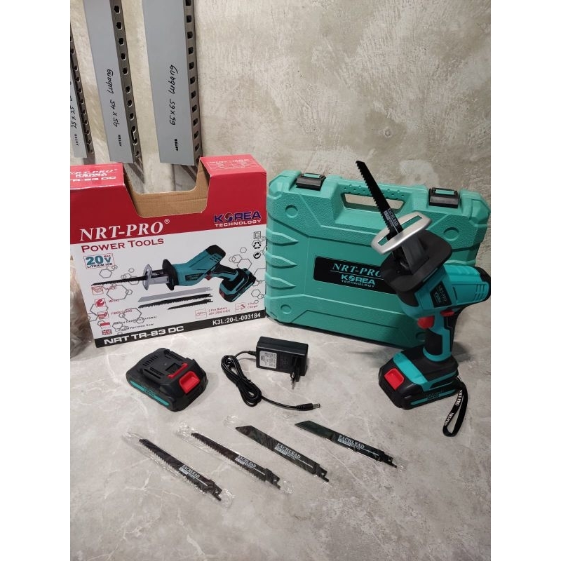 NRT PRO TR83DC CORDELESS RECIPRO GERGAJI GERGAJI JIGSAW