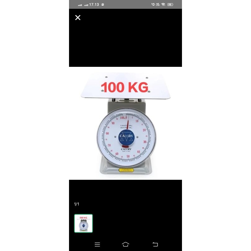 CAMRY TIMBANGAN DUDUK JARUM 100 kg TIMBANGAN CAMRY MANUAL DUDUK PLAT BESI 100kg