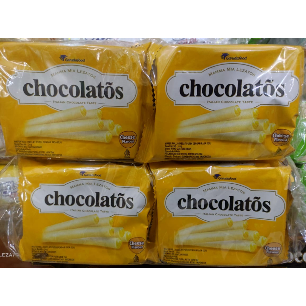 

Chocolatos Roll 24 Gram isi 10 Bungkus ( Harga 1 Pack )