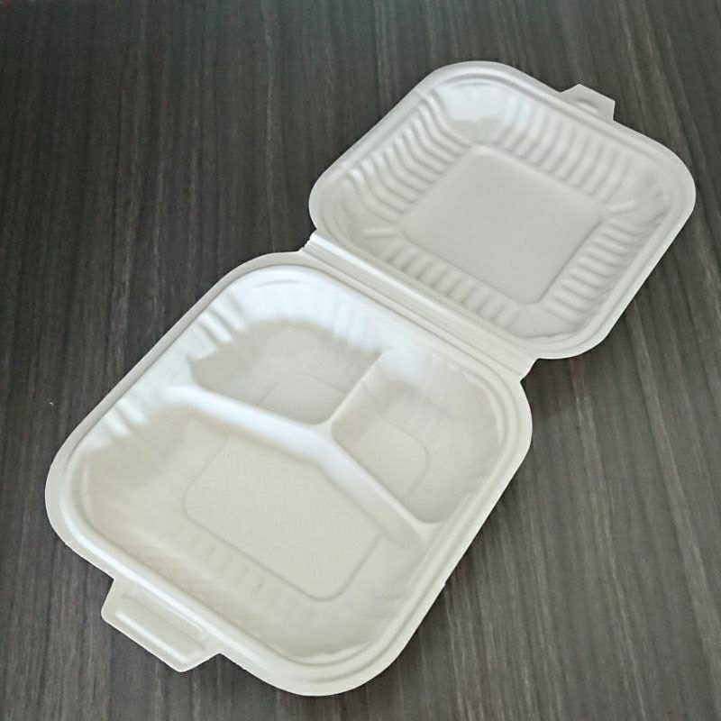 10pcs Sterofoam Nasi Bahan Plastik Box Skat