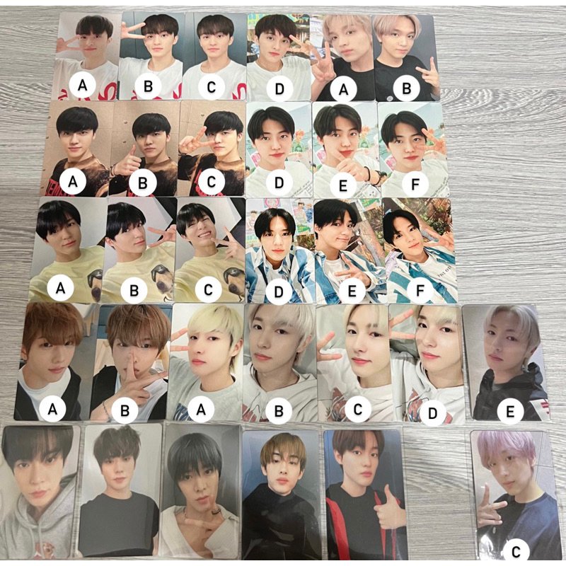 [ready stock] nct dream / 127 / wayv - yizhiyu withfans photocard pc hello future / resonance ( mark