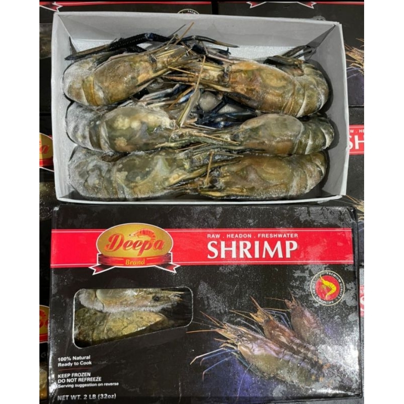 UDANG GALAH JUMBO 1 KG ISI 8-14 EKOR