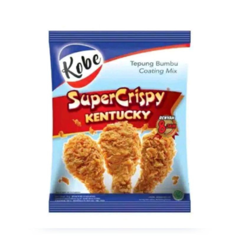 

KOBE TEPUNG BUMBU KENTUCKY SUPER CRISPY 210/200GR