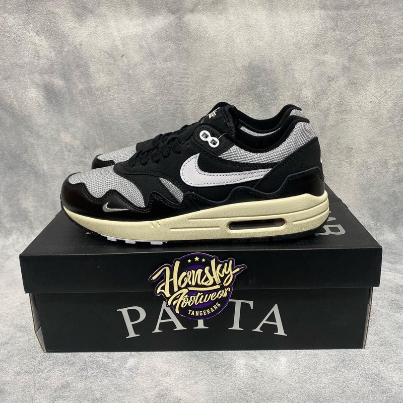 Nike Air Max 1 Patta Waves Black