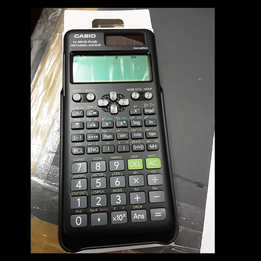 

Calculator Casio FX-991 ID PLUS 2nd edition