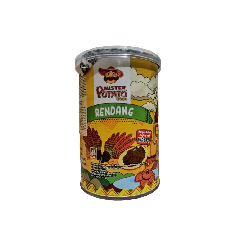 

Mister Potato Rasa Rendang 35gr