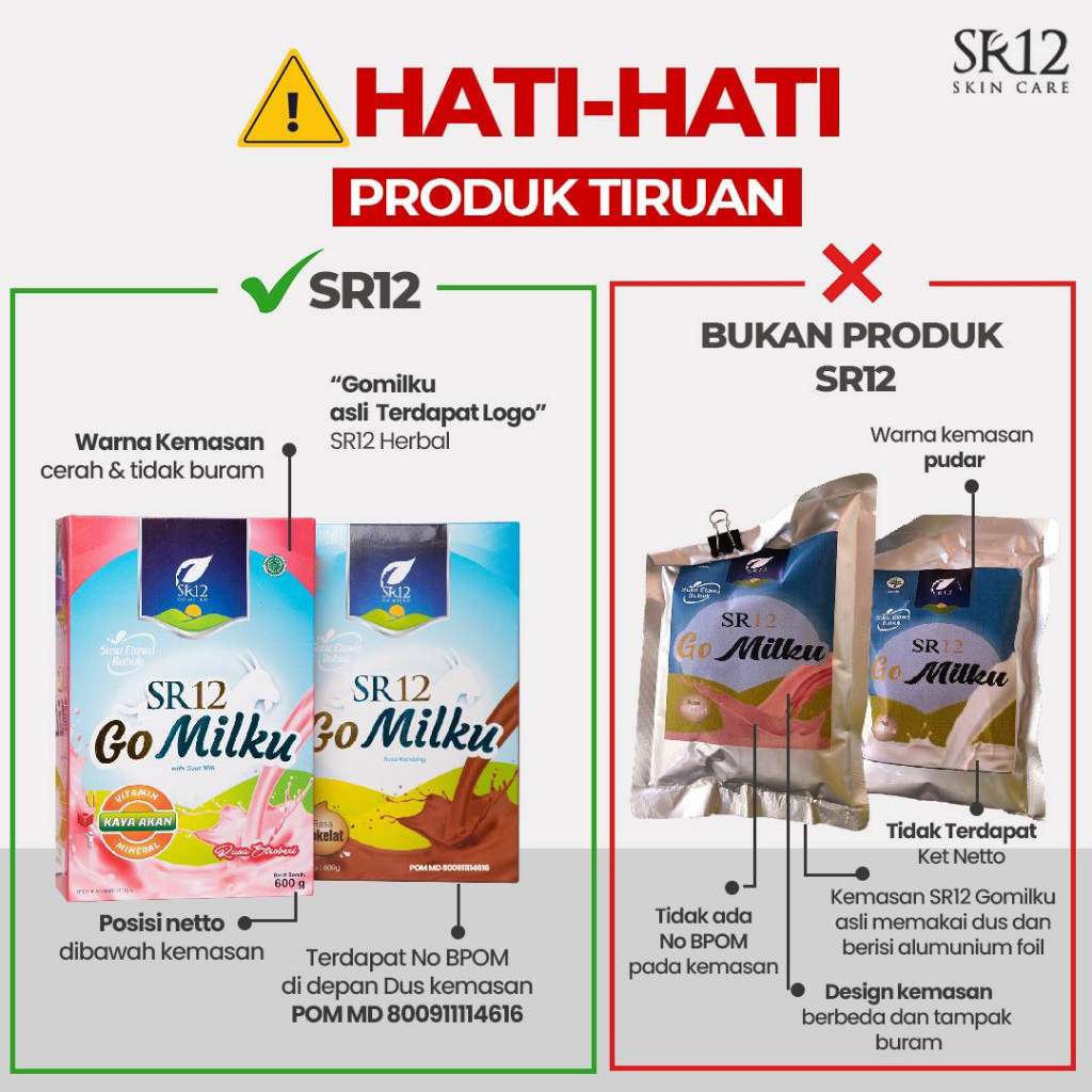 

GRA Susu Gomilku SR12 Etawa Halal Terbaik - Susu Kambing Etawa Gomilku - Kualitas Premium Tidak