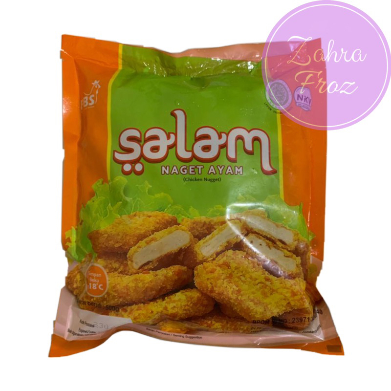 

SALAM NAGET AYAM 500 GR