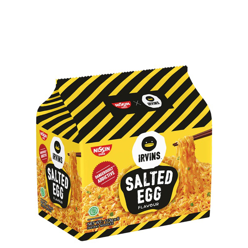 

NISSIN IRVINS SALTED EGG INSTANT NOODLE PACKET