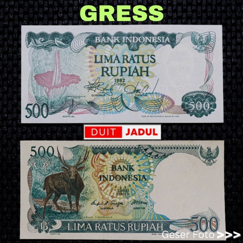 Paket 5 Ratus Rupiah 2 Generasi Menjangan &amp; Bunga Bangkai