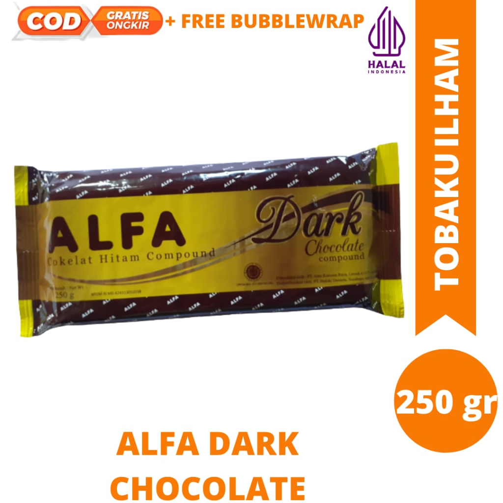 

Alfa Dark Coklat / Coklat Compound Baking 250
