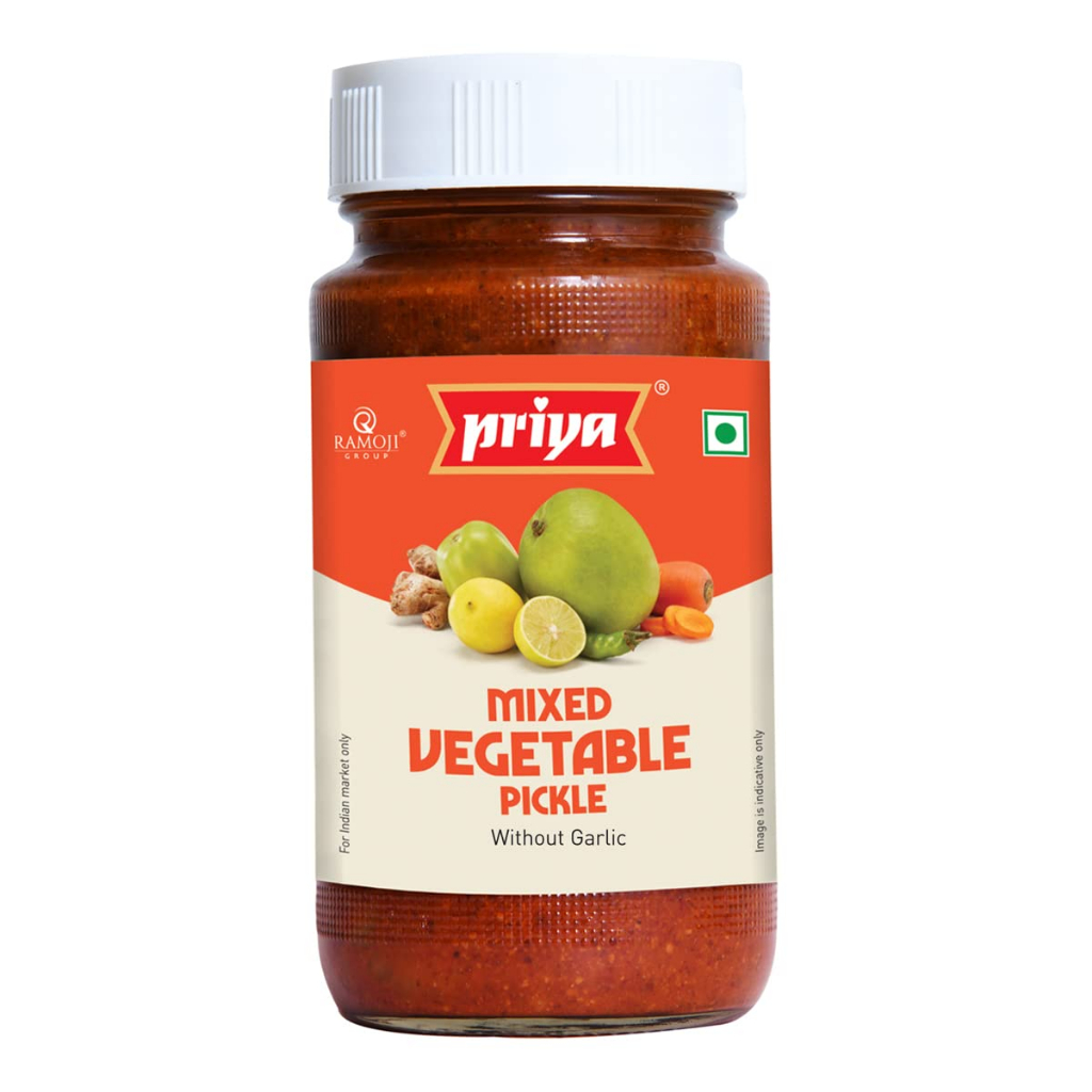 

Acar Sayur Campuran / PRIYA MIXED VEGETABLE PICKLE 300GM